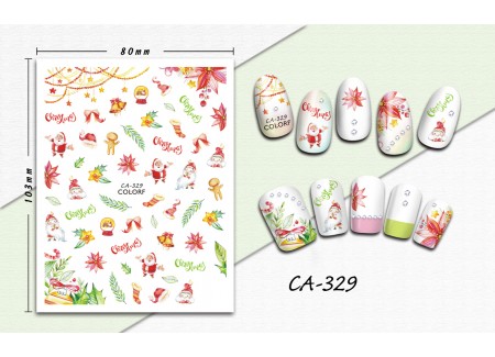3D Nail Stickers - CA-329